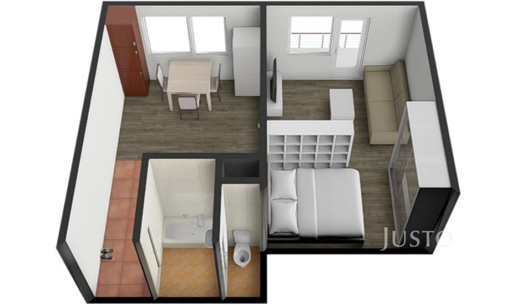 Prodej bytu 1+1 36 m², Písek – náhled fotky 4