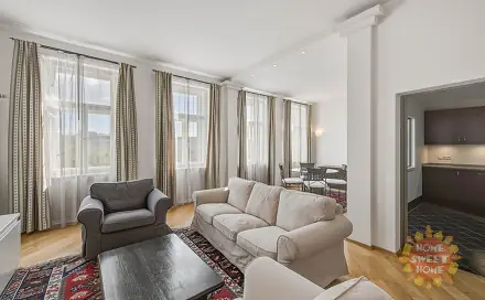Pronájem bytu 3+1 96 m², Hořejší nábřeží, Praha 5 - Smíchov