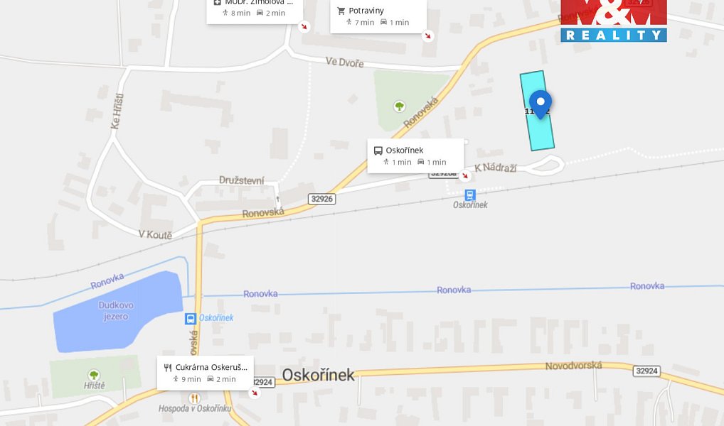 Prodej stavebního pozemku 1 594 m², Oskořínek – náhled fotky 11