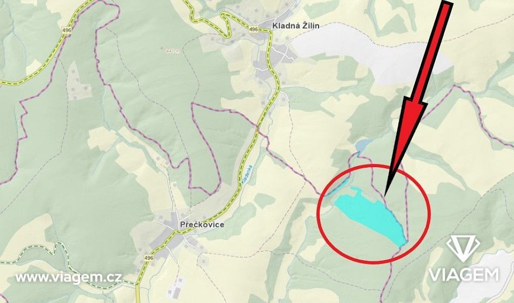 Prodej lesa 647 m², Bojkovice – náhled fotky 6