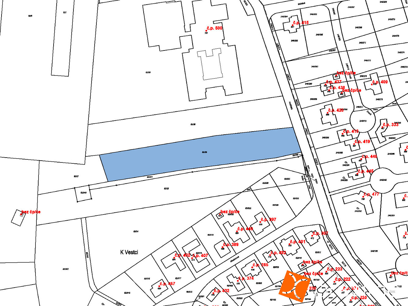 Prodej komerčního pozemku 193 m² – fotografie 3