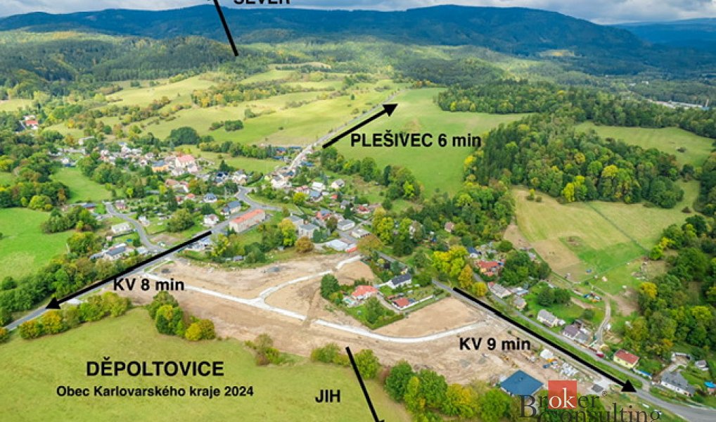 Prodej stavebního pozemku 705 m², Děpoltovice – náhled fotky 2