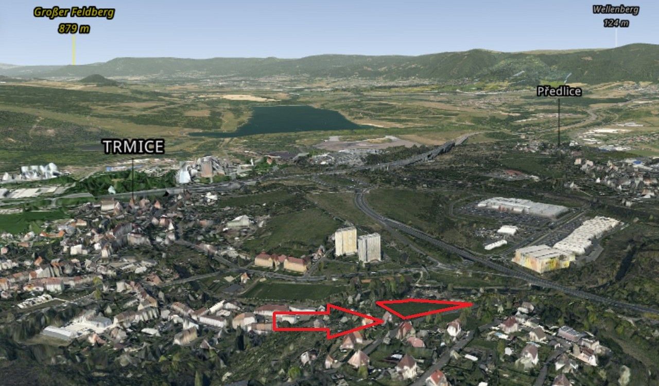 Prodej stavebního pozemku 5 240 m² – pohled 6