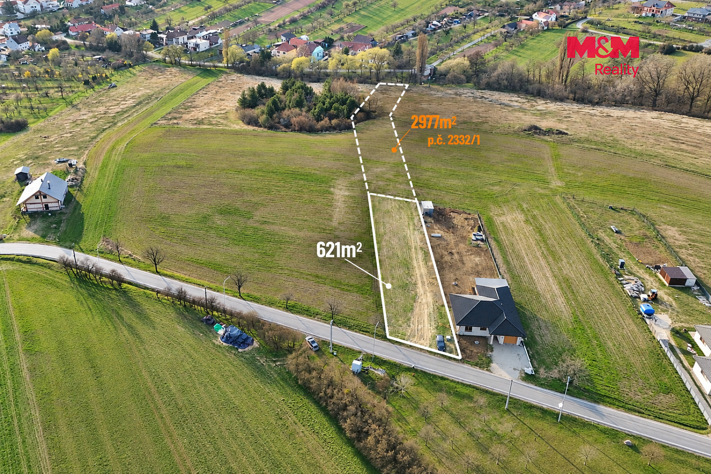 Prodej stavebního pozemku 621 m² – fotografie 2