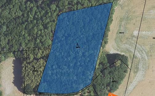 Prodej pole 5 826 m², Mezouň, okres Beroun