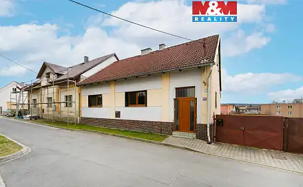 Prodej domu 110 m² s pozemkem 858 m², Kostelní, Kladruby, okres Tachov