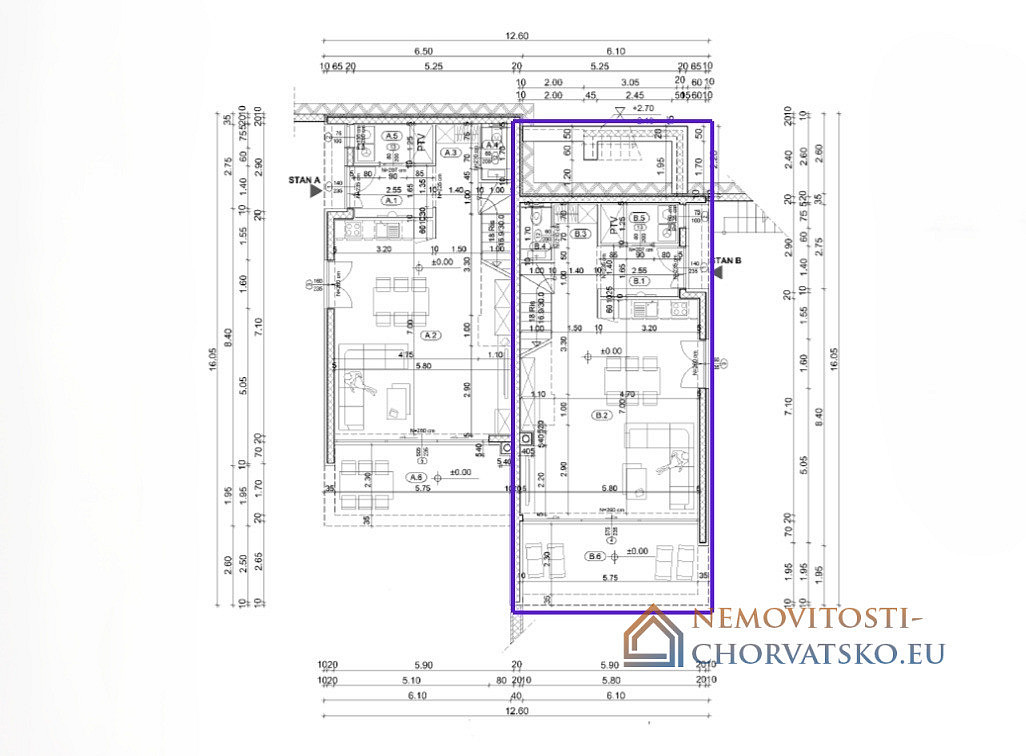 Prodej bytu 6+kk 140 m² - Ansicht 4