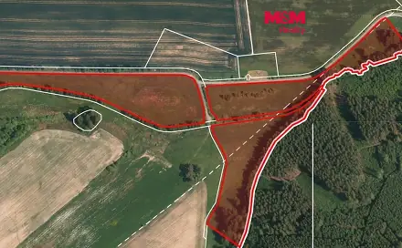 Prodej pozemku 43 871 m², Tři Sekery, okres Cheb