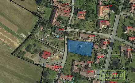 Prodej stavebního pozemku 1 044 m², Horní Štěpánov, okres Prostějov