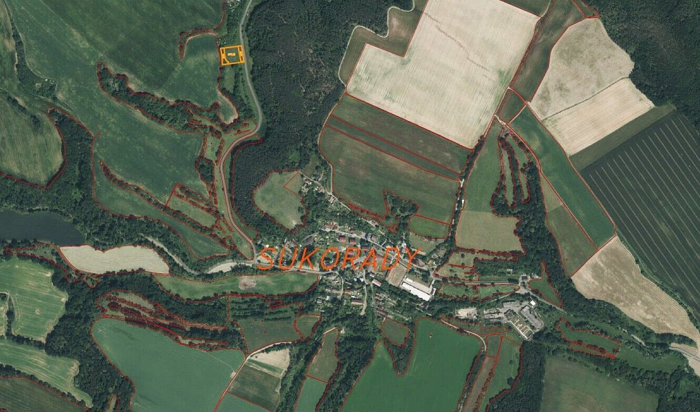Prodej pole 3 880 m², Snědovice – náhled fotky 3