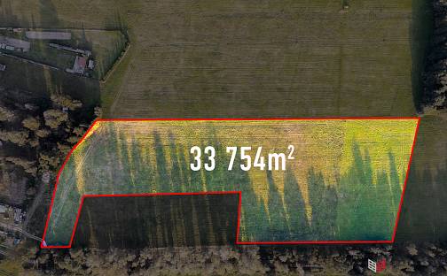 Prodej pole 33 754 m², Hradec Králové