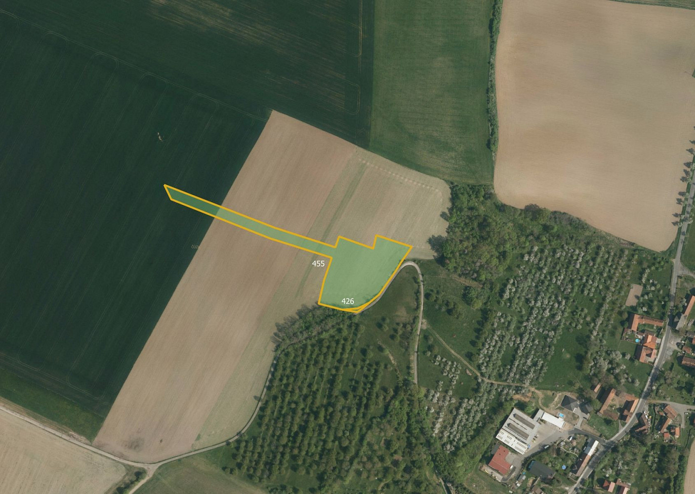 Prodej pole 19 843 m²