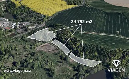 Prodej pole 24 792 m², Cheb