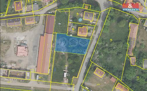 Prodej stavebního pozemku 1 026 m², Ouběnice, okres Příbram