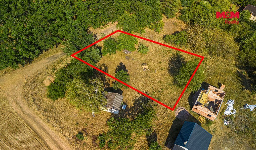 Prodej stavebního pozemku 849 m², Kralupy nad Vltavou – náhled fotky 2