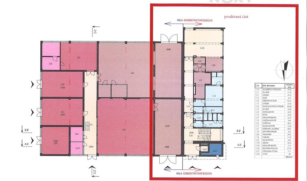 Prodej kanceláře 1 640 m², Tábor – náhled fotky 24