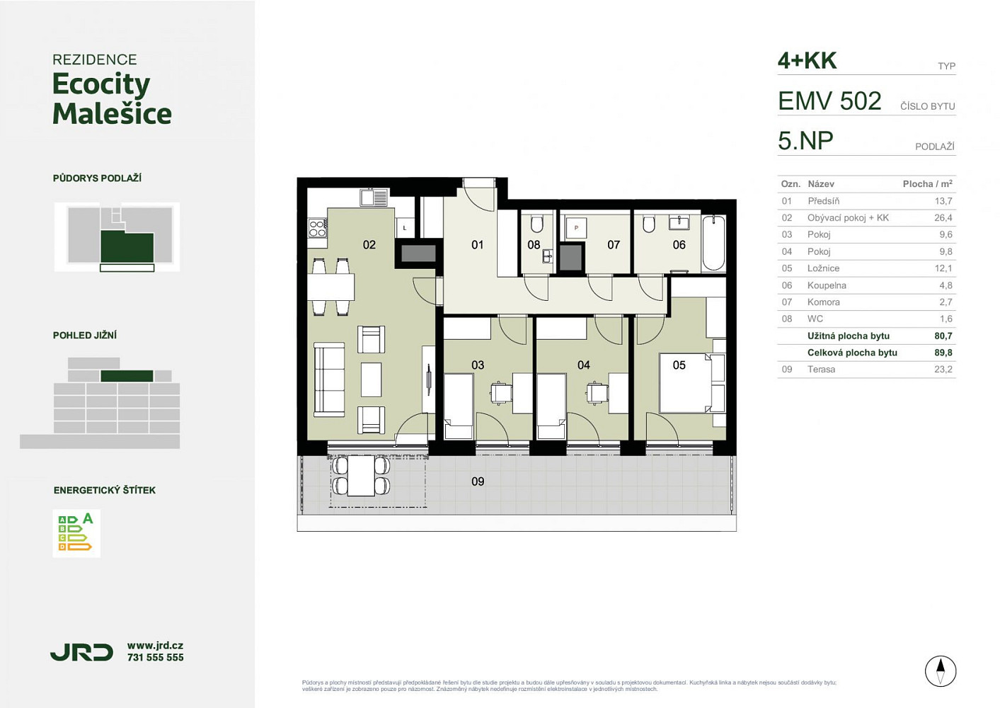 Prodej bytu 4+kk 90 m² – fotografie 2