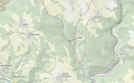 Dražba lesa 3 532 m², Vlastiboř