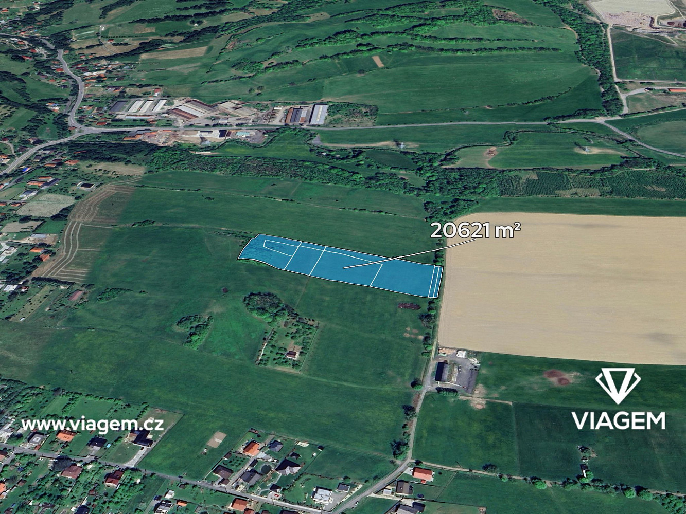 Prodej pole 20 621 m²