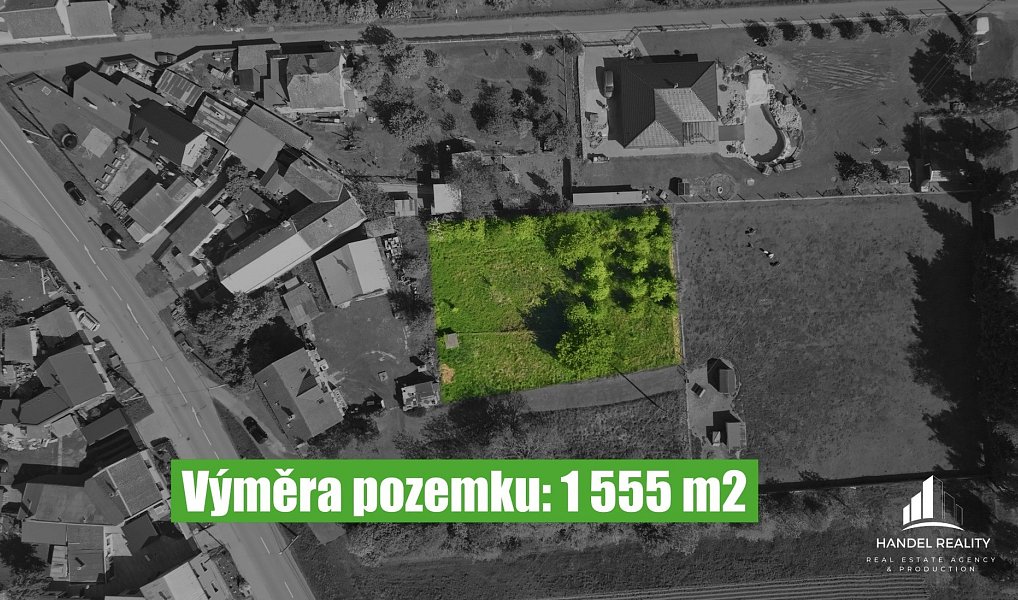 Prodej stavebního pozemku 1 555 m², Litovel – náhled fotky 4