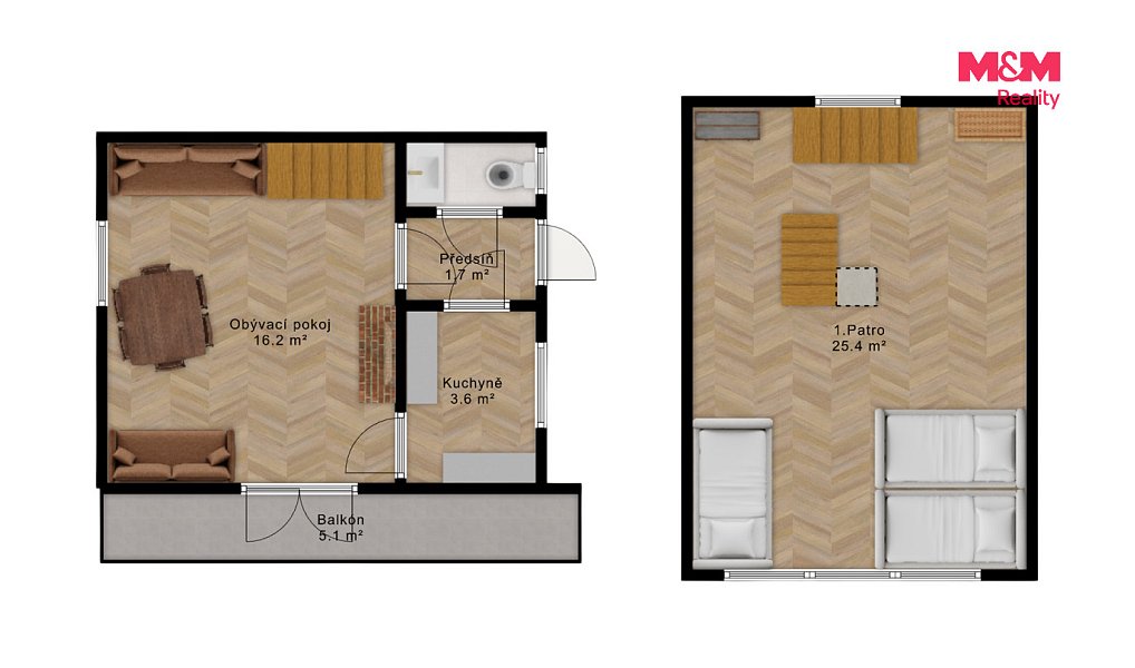 Prodej chaty/chalupy 46 m² s pozemkem 360 m², Blažejov – náhled fotky 16