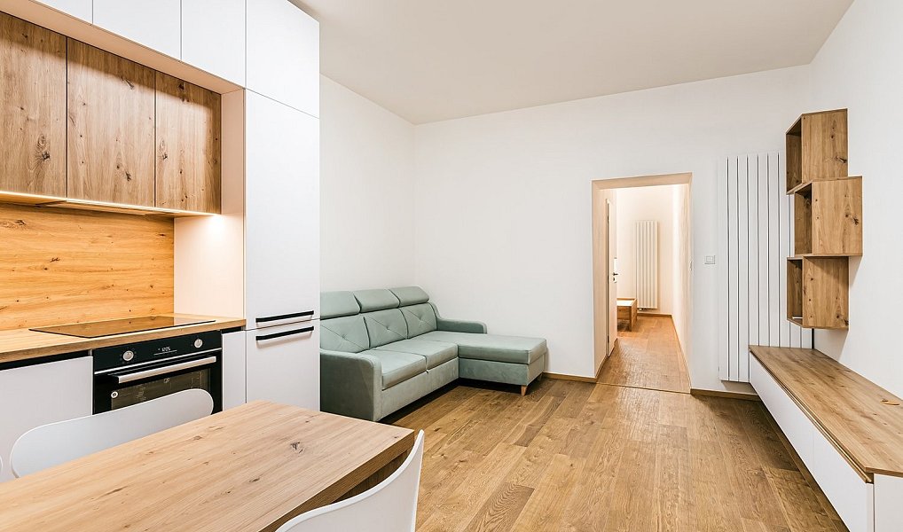 Pronájem bytu 2+kk, 50 m², Trnitá - Brno-město, Brno