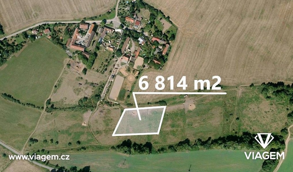 Prodej zahrady 6 814 m², Praha – náhled fotky 2