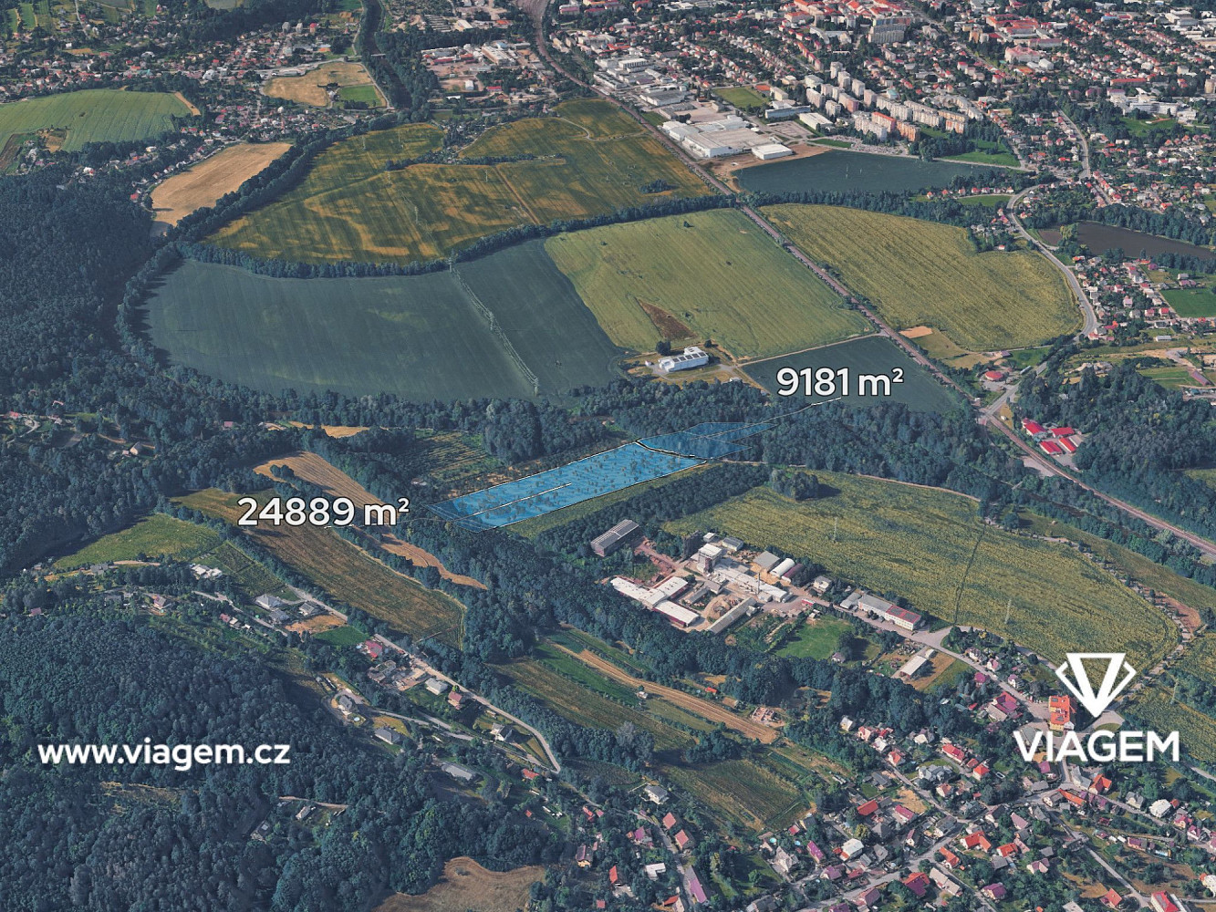 Prodej pole 5 309 m², Valašské Meziříčí