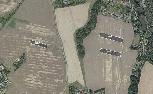 Prodej pole 16 922 m², Březí, okres Praha-východ