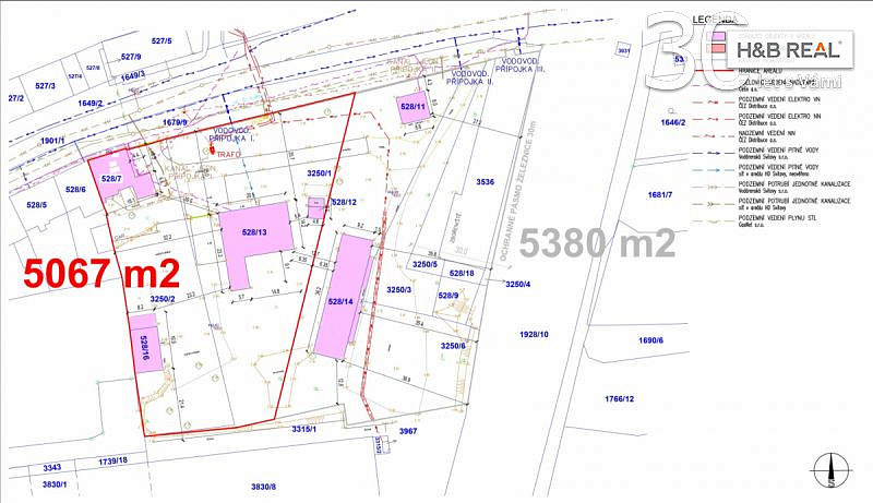 Prodej komerčního pozemku 5 067 m² – fotografie 2