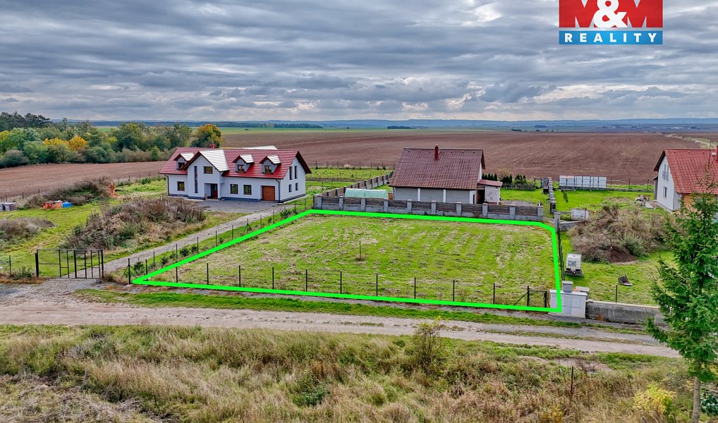 Prodej stavebního pozemku 900 m², Milostín – náhled fotky 6