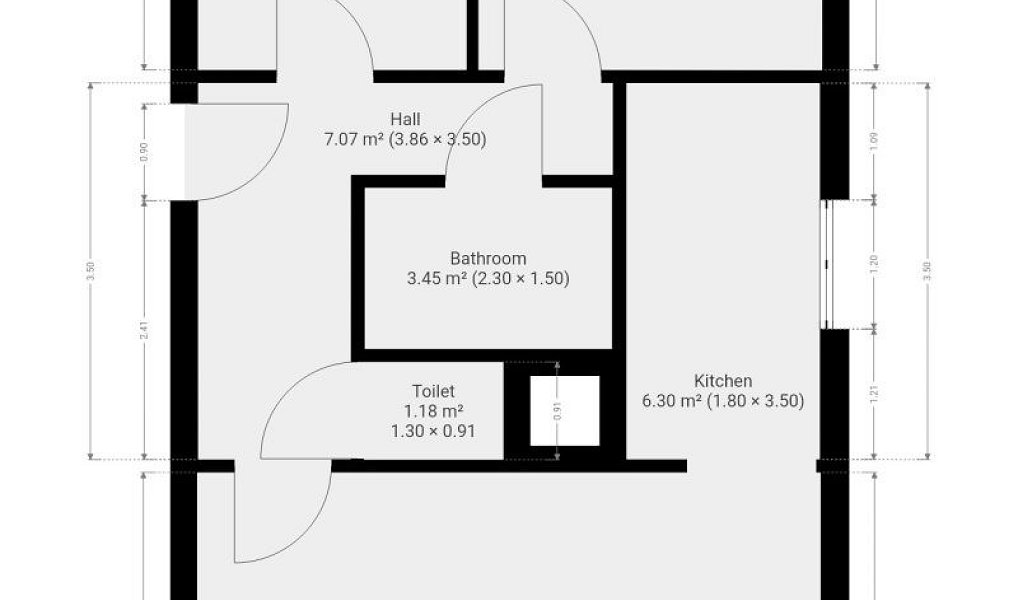 Pronájem bytu 3+kk 61 m², Praha – náhled fotky 16