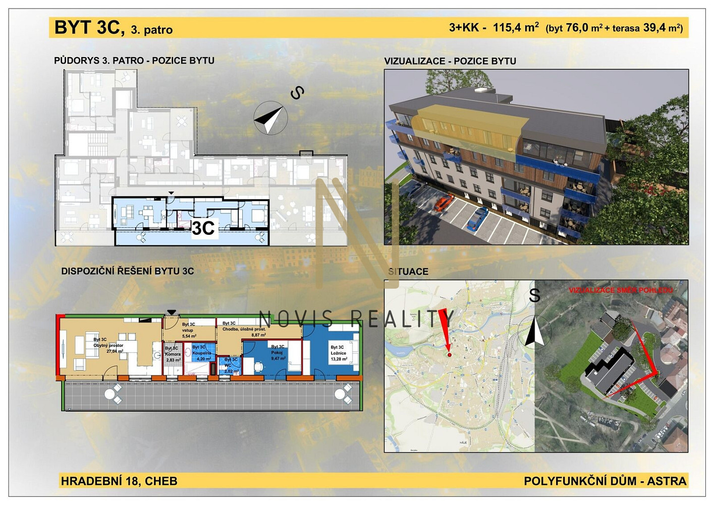 Prodej bytu 3+kk 76 m² – fotografie 4
