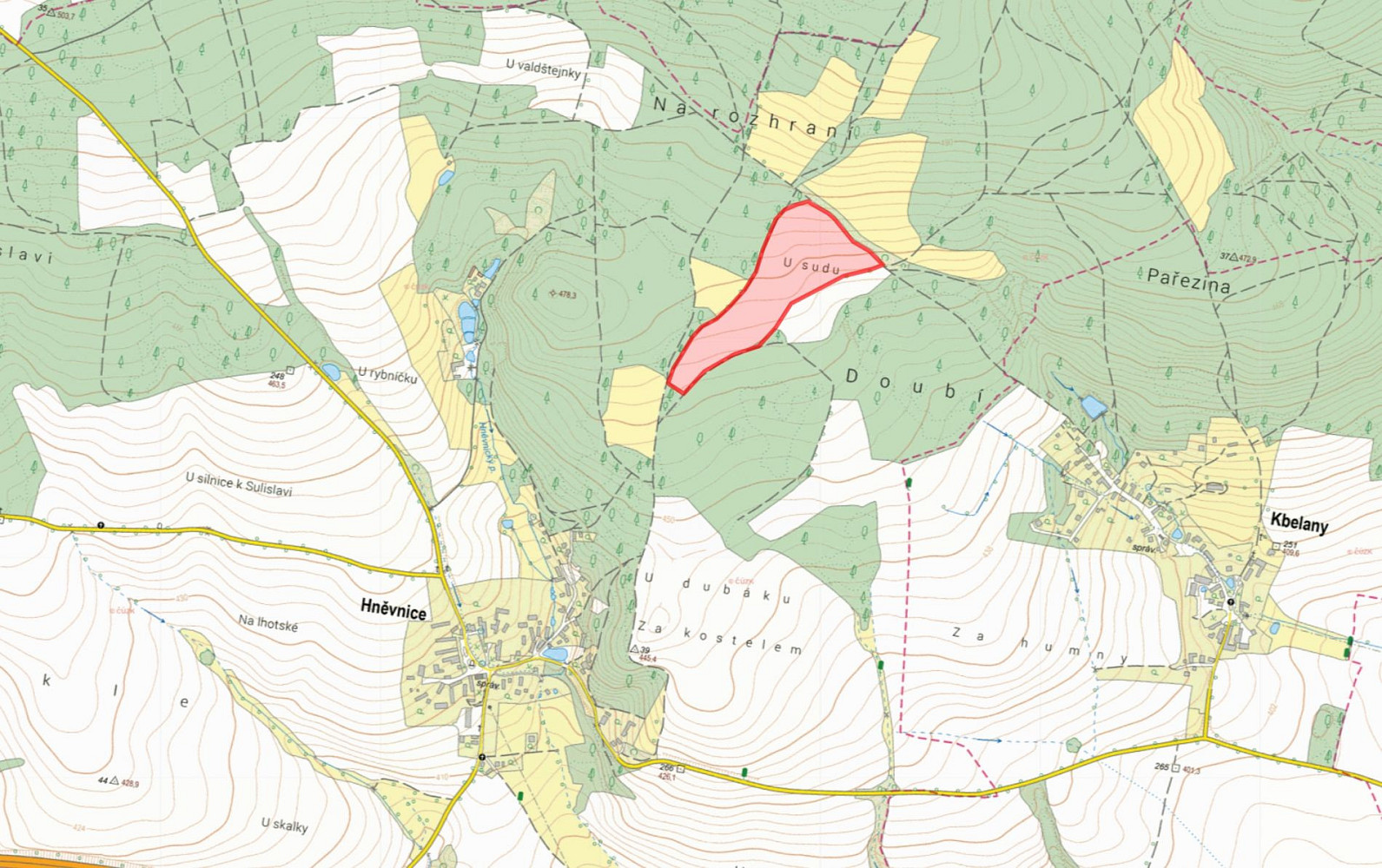 Prodej pole 68 642 m² – fotografie 2