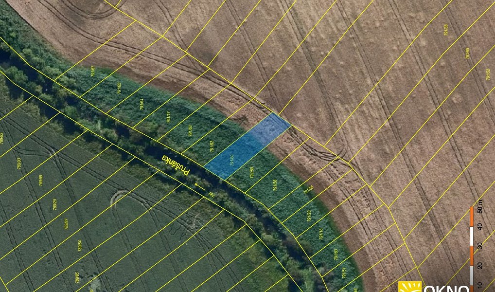 Prodej pole 3 459 m², Josefov – náhled fotky 3