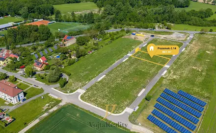 Prodej stavebního pozemku 861 m², Přerov - Přerov IV-Kozlovice