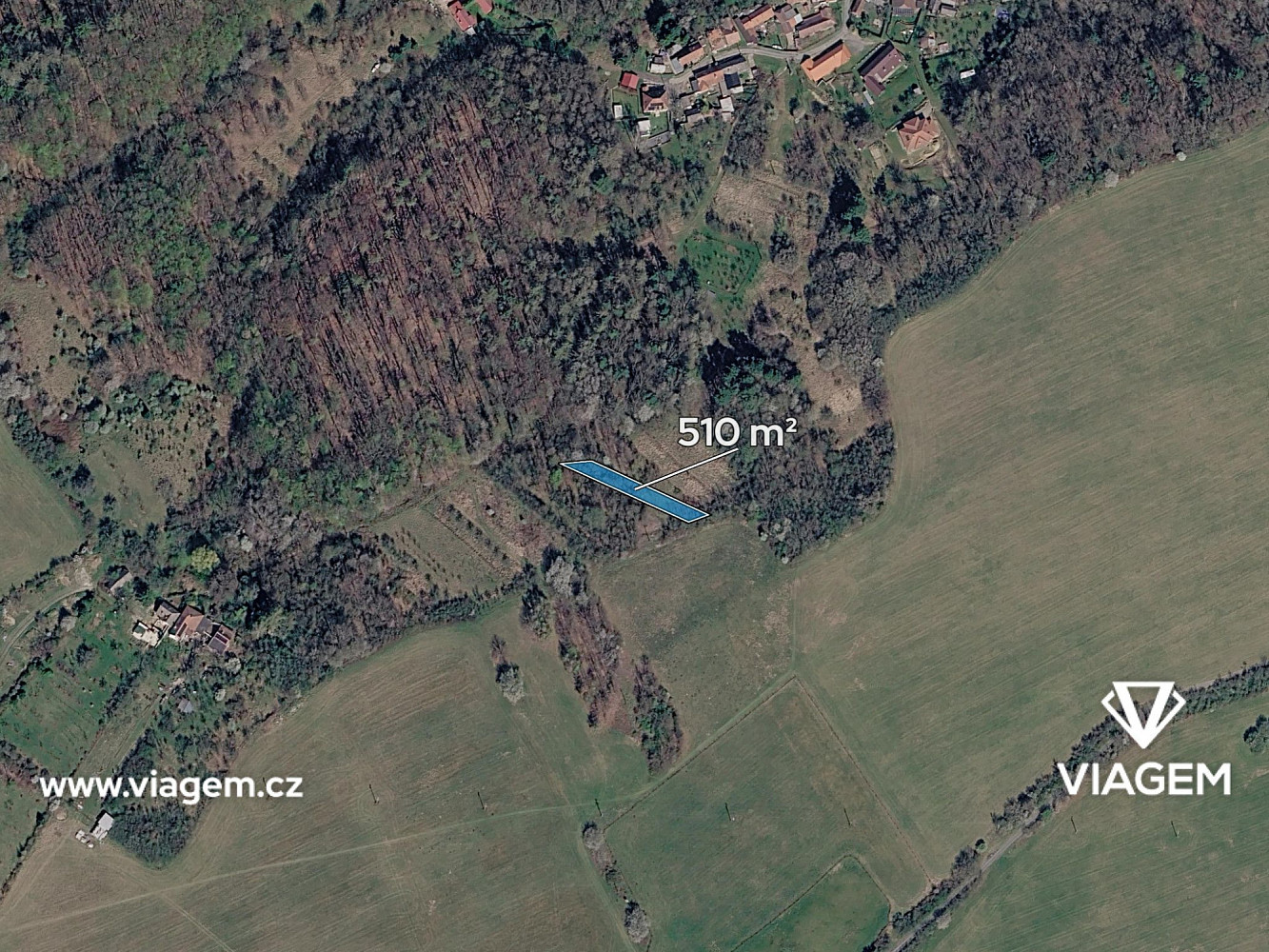 Prodej pole 510 m² — photo 2