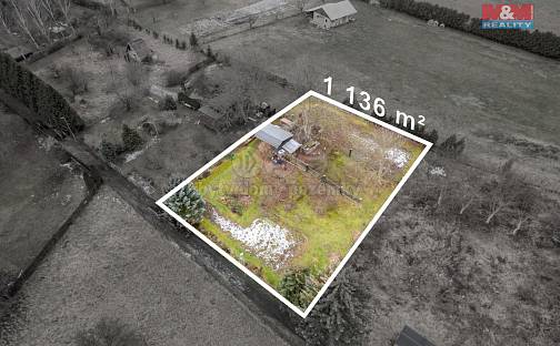 Prodej stavebního pozemku 1 136 m², Žalany, okres Teplice