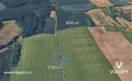 Prodej pole 889 m², Kelč, okres Vsetín