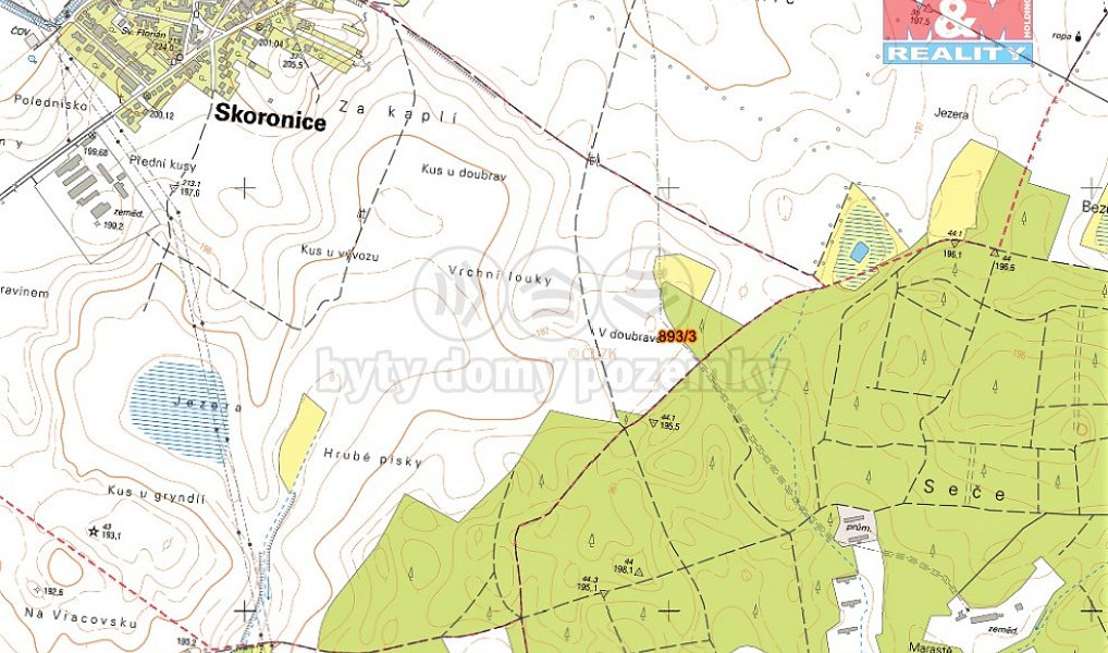Prodej lesa 299 m², Skoronice – náhled fotky 7