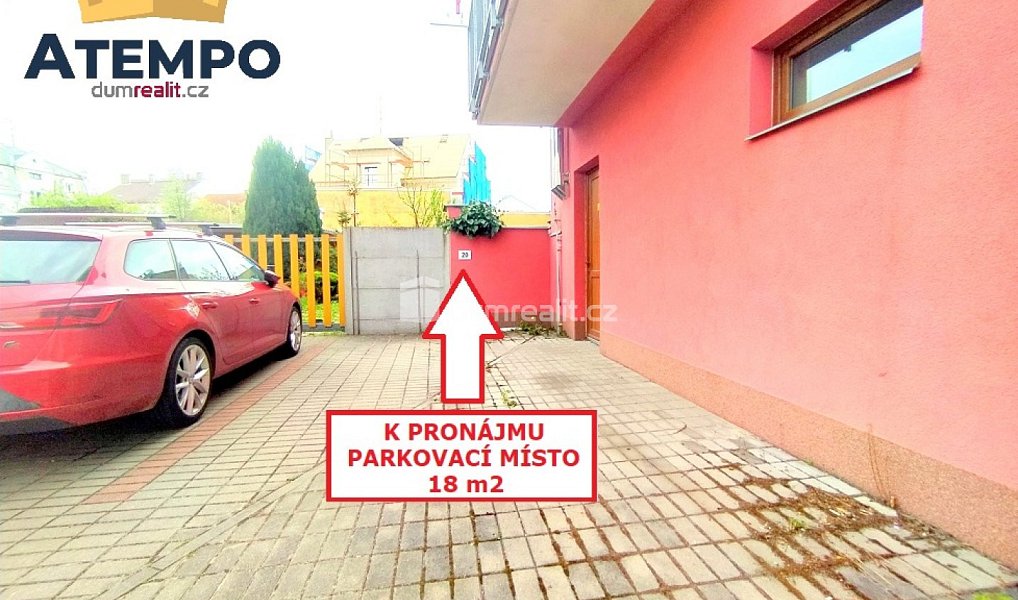 Pronájem, parkovací stání v bytovém domě Dobrovodská 23/A, Suché Vrbné v Českých Budějovicích, České Budějovice – náhled fotky 4
