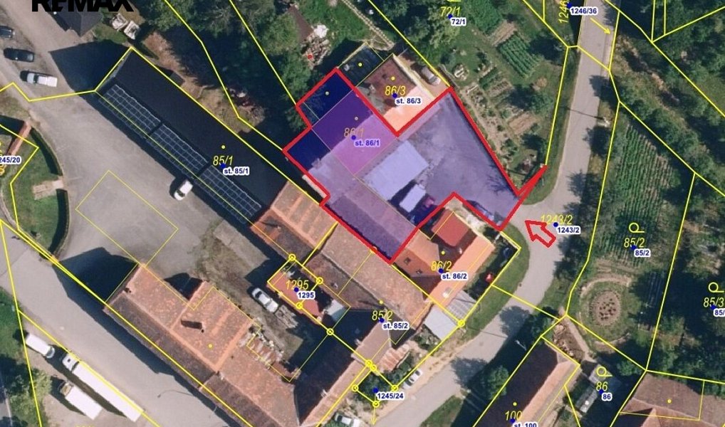 Prodej zemědělského objektu 830 m², Jakubov u Moravských Budějovic – náhled fotky 2
