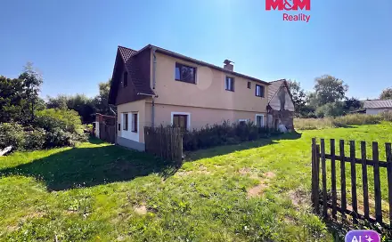 Prodej domu 160 m² s pozemkem 1 555 m², Lidmaň, okres Pelhřimov