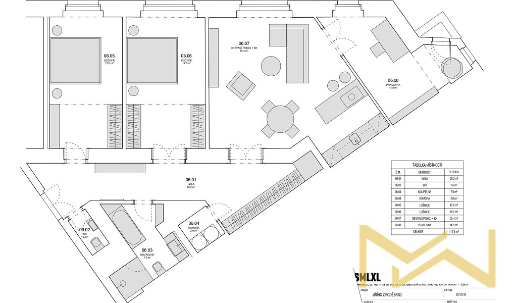 Pronájem bytu 4+kk 120 m², Praha – náhled fotky 10