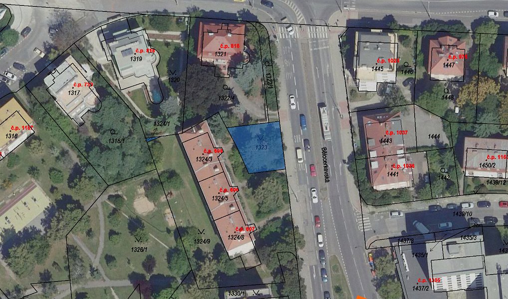 Prodej stavebního pozemku 90 m², Praha – fotka 1 z 4