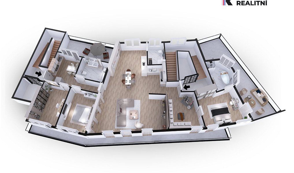 Pronájem bytu 5+kk 178 m², Kroměříž – náhled fotky 9