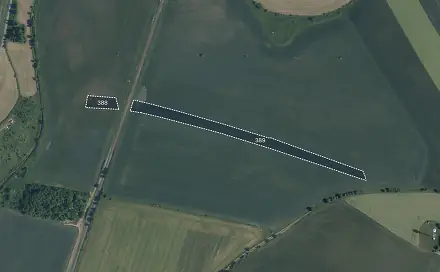 Prodej pole 2 521 m², Luštěnice, okres Mladá Boleslav
