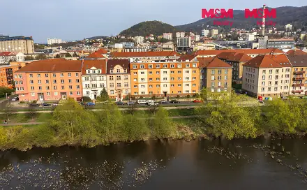 Pronájem bytu 2+kk 44 m², Střekovské nábřeží, Ústí nad Labem - Střekov