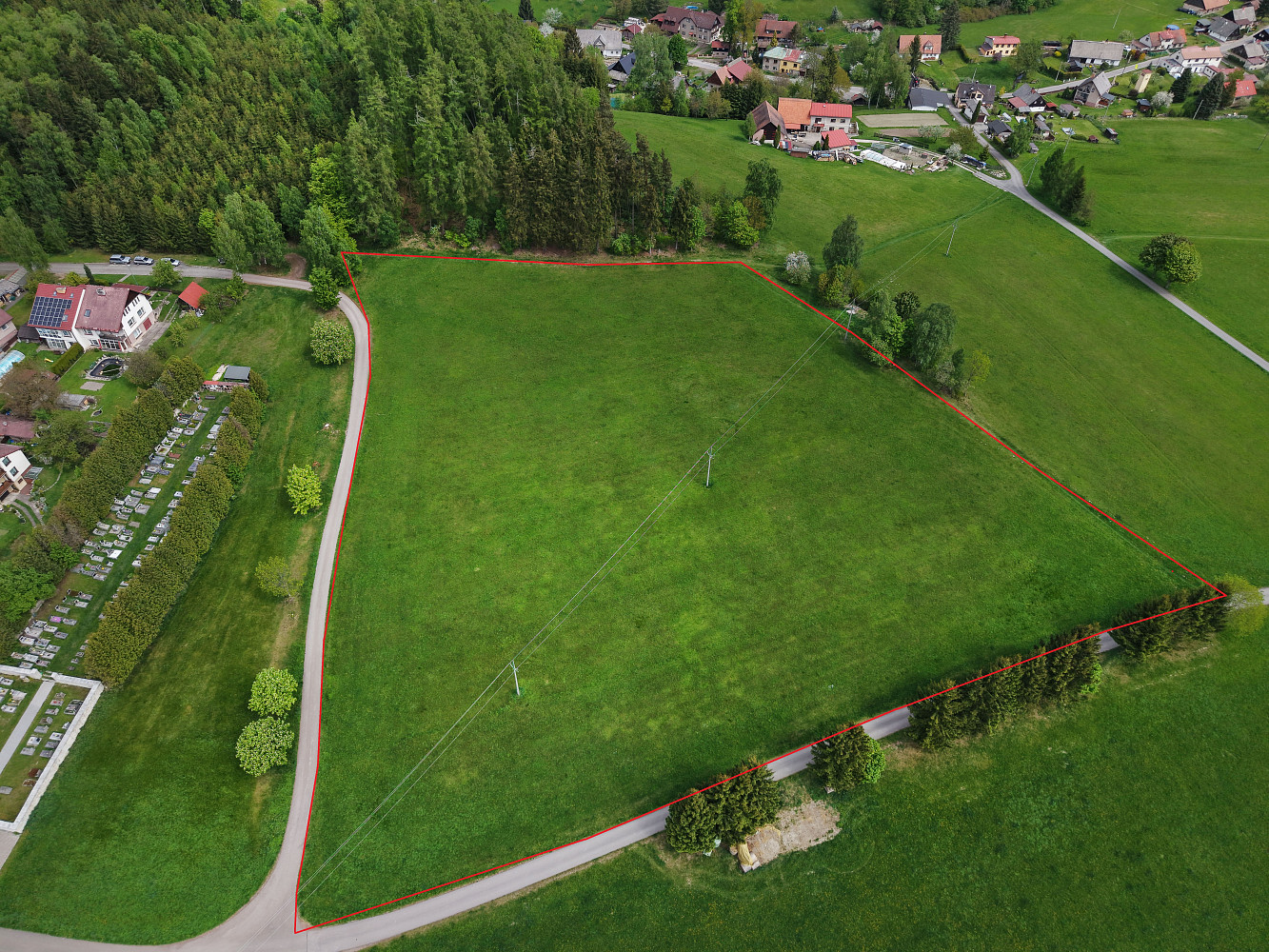 Prodej stavebního pozemku 15 555 m² – fotografie 3