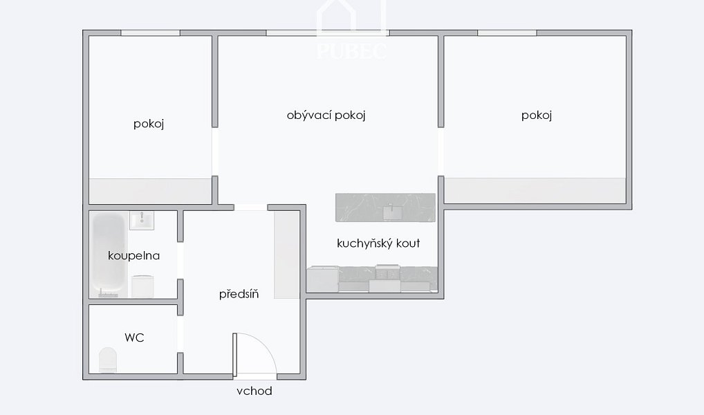 Prodej bytu 3+kk 64 m², Plzeň – náhled fotky 18